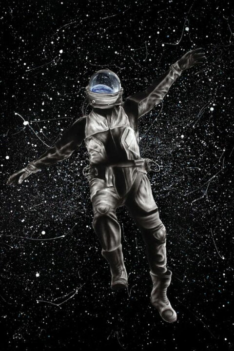 楽天市場 宇宙飛行士 イラスト ドリッピング スプラッシュ 黒 ブラックの壁紙 輸入 カスタム壁紙 Photowall New Adventure E840 貼ってはがせるフリース壁紙 不織布 海外取寄せ商品 代引き 後払い不可 壁紙屋本舗 カベガミヤホンポ