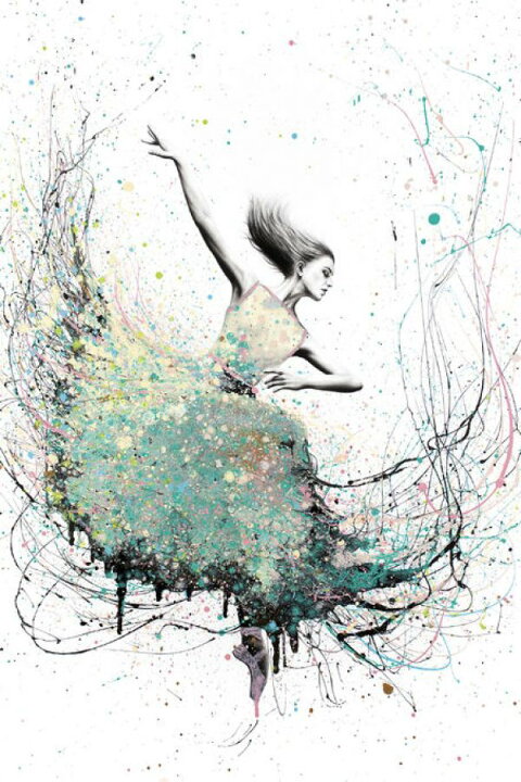 楽天市場 ダンサー イラスト ドリッピング スプラッシュ 緑 グリーンの壁紙 輸入 カスタム壁紙 Photowall Opal Oasis Dance E845 貼ってはがせるフリース壁紙 不織布 海外取寄せ商品 代引き 後払い不可 壁紙屋本舗 カベガミヤホンポ