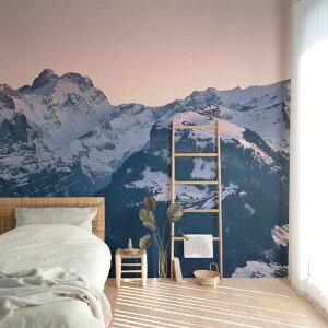 ySiΏۃN[|zzz R̕ǎ TCYI[_[ ~[ǎ t[XǎîȂj Morning glow of snowy mountains NSO-G00022