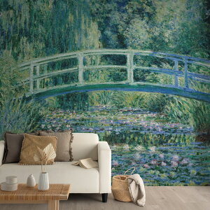ySiΏۃN[|zzz @̕ǎ TCYI[_[ǎ t[XǎîȂjm l Water Lilies and Japanese Bridge NSO-S00002