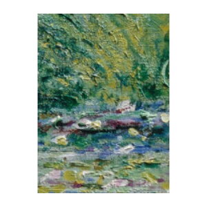 【全品対象クーポン配布中】 【サンプル専用】サイズオーダー壁紙 フリース壁紙(のりなし)サンプル 西洋画 モネ Water Lilies and Japanese Bridge NSO-S00002 サンプル