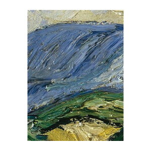 【全品対象クーポン配布中】 【サンプル専用】サイズオーダー壁紙 フリース壁紙(のりなし)サンプル 西洋画 ゴッホ Wheat Field with Cypresses NSO-S00025 サンプル