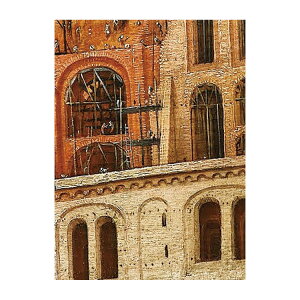 【全品対象クーポン配布中】 【サンプル専用】サイズオーダー壁紙 フリース壁紙(のりなし)サンプル 西洋画 ピーテル・ブリューゲル(父) The Tower of Babel NSO-S00038 サンプル