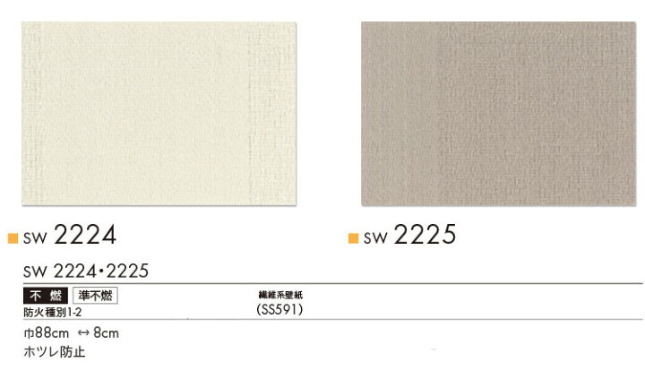 楽天市場 サンプル専用 壁紙 サンプル シンコール ウォールプロ16 19 Sw2224 Sw2225 メール便ok 壁紙 屋本舗 カベガミヤホンポ