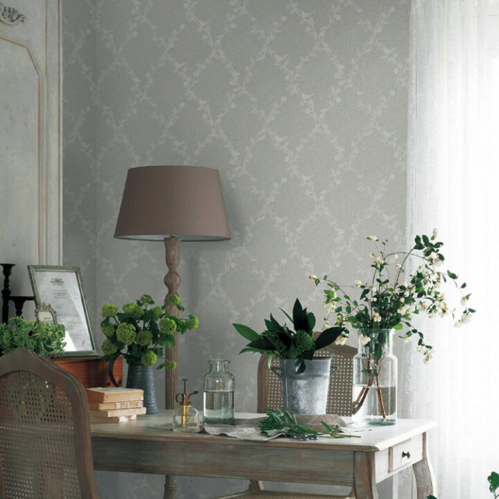 楽天市場 フェミニンな壁紙セレクション 生のり付き 国産 壁紙 クロス Sll 5232壁紙 のりつき クロス生のり付き壁紙 1m単位で切り売り しっかり貼れる生のりタイプ 原状回復できません 壁紙屋本舗 カベガミヤホンポ