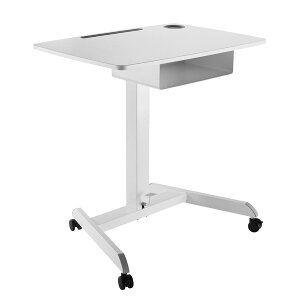 昇降ミニデスク キャスター付きで移動も便利 快適ワークの昇降ミニデスク ペダル式 LD407