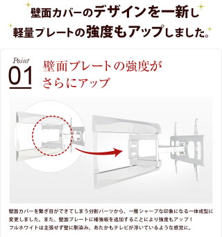 テレビ壁掛け金具壁掛けテレビ37-65インチ対応上下左右アーム式PRM-LT19M液晶テレビ用テレビ壁掛け金具P20Feb16