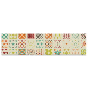 アートパネル ワイドサイズ widesize 横長 絵 絵画 飾り 1200mmx300mm フォト 壁掛け 木枠 インテリア おしゃれ アート 模様 カラフル 水玉 ハート 007983