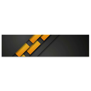 アートパネル ワイドサイズ widesize 横長 絵 絵画 飾り 1200mmx300mm フォト 壁掛け 木枠 インテリア おしゃれ アート 黒 ブラック イエロー 黄色 模様 008534