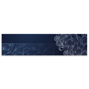 アートパネル ワイドサイズ widesize 横長 絵 絵画 飾り 1200mmx300mm フォト 壁掛け 木枠 インテリア おしゃれ アート ハート 青 ブルー 模様 008563