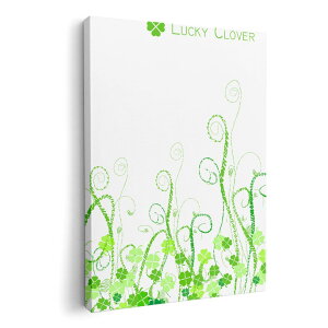 アートパネル 絵 絵画 飾り 選べるサイズ 594×841mm A1 モダン 玄関 写真 フォト インテリア おしゃれ 006244 クローバー 緑 グリーン