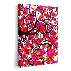 アートパネル 絵 絵画 飾り 選べるサイズ 594×841mm A1 モダン 玄関 写真 フォト インテリア おしゃれ 009719 植物 木 赤