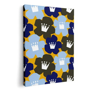 アートパネル 絵 絵画 飾り 選べるサイズ 594×841mm A1 モダン 玄関 写真 フォト インテリア おしゃれ 015911 花 模様 北欧