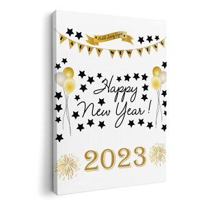 A[gpl G G  IׂTCY 594×841mm A1 _  ʐ^ tHg CeA  017120  HAPPY NEW YEAR VN p[eB@@D