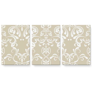 アートパネル 絵 絵画 飾り 選べるサイズ 594×841mm A1 3枚セット セット物 モダン 玄関 写真 フォト インテリア おしゃれ 000121 壁紙 茶色 お花