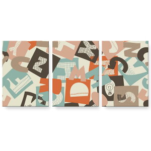 アートパネル 3連 3枚セット 絵 絵画 飾り igsticker 594mmx420mm A2 フォト 壁掛け 木枠 インテリア おしゃれ 000199