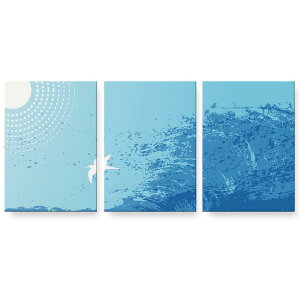 アートパネル 絵 絵画 飾り 選べるサイズ 594×841mm A1 3枚セット セット物 モダン 玄関 写真 フォト インテリア おしゃれ 001407 海 太陽
