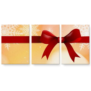 アートパネル 3連 3枚セット 絵 絵画 飾り igsticker 594mmx420mm A2 フォト 壁掛け 木枠 インテリア おしゃれ 001441 雪の結晶 冬 シャボン玉