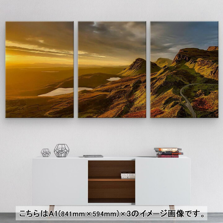 楽天市場】アートパネル 絵 絵画 飾り 選べるサイズ 594×841mm A1 3枚 