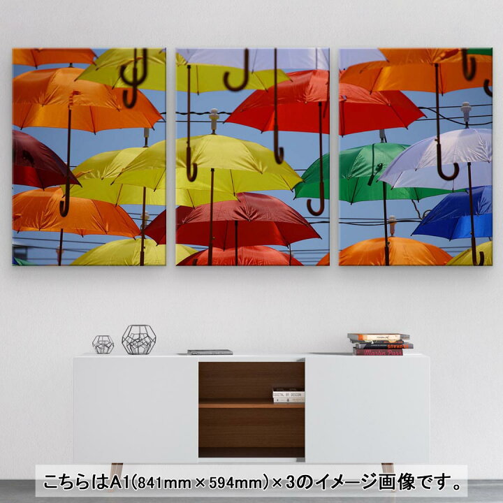楽天市場】アートパネル 絵 絵画 飾り 選べるサイズ 594×841mm A1 3枚 