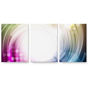 アートパネル 3連 3枚セット 絵 絵画 飾り igsticker 594mmx420mm A2 フォト 壁掛け 木枠 インテリア おしゃれ 002155 シンプル カラフル