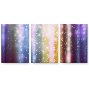 アートパネル 絵 絵画 飾り 選べるサイズ 594×841mm A1 3枚セット セット物 モダン 玄関 写真 フォト インテリア おしゃれ 002241 蛍光 カラフル