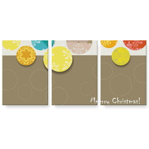 アートパネル 絵 絵画 飾り 選べるサイズ 594×841mm A1 3枚セット セット物 モダン 玄関 写真 フォト インテリア おしゃれ 002366 雪 結晶 カラフル