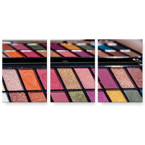 アートパネル 3連 3枚セット 絵 絵画 飾り igsticker 594mmx420mm A2 フォト 壁掛け 木枠 インテリア おしゃれ 023251 メイク 美容 化粧