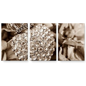 アートパネル 絵 絵画 飾り 選べるサイズ 594×841mm A1 3枚セット セット物 モダン 玄関 写真 フォト インテリア おしゃれ 025810 ジュエリー クラウン 王冠