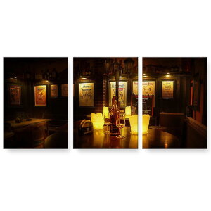 アートパネル 絵 絵画 飾り 選べるサイズ 594×841mm A1 3枚セット セット物 モダン 玄関 写真 フォト インテリア おしゃれ 026041 パブ バー インテリア