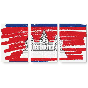 �A�[�g�p�l�� 3�A 3���Z�b�g �G �G�� ���� igsticker 594mmx420mm A2 �t�H�g �Ǌ|�� �ؘg �C���e���A ������� 018411 ���� cambodia �J���{�W�A