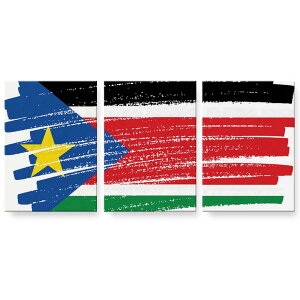 A[gpl 3A 3Zbg G G  igsticker 594mmx420mm A2 tHg Ǌ| ؘg CeA  018565  south-sudan X[_