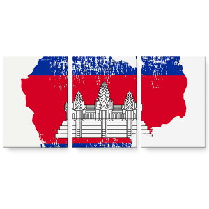 �A�[�g�p�l�� �G �G�� ���� �I�ׂ�T�C�Y 594×841mm A1 3���Z�b�g �Z�b�g�� ���_�� ���� �ʐ^ �t�H�g �C���e���A ������� 018788 ���� cambodia �J���{�W�A