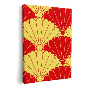 アートパネル 絵 絵画 飾り 選べるサイズ 420×594 mm A2 モダン 玄関 写真 フォト インテリア おしゃれ 004180 和風 和柄 赤