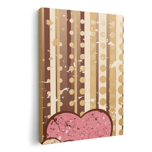 �A�[�g�p�l�� �G �G�� ���� �I�ׂ�T�C�Y 420×594 mm A2 ���_�� ���� �ʐ^ �t�H�g �C���e���A ������� 005592 �n�[�g�@�u���E��