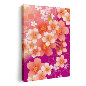 アートパネル 絵 絵画 飾り 選べるサイズ 420×594 mm A2 モダン 玄関 写真 フォト インテリア おしゃれ 006383 和風 和柄 花 フラワー