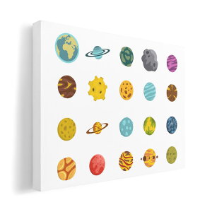 アートパネル 絵 絵画 飾り 選べるサイズ 420×594 mm A2 モダン 玄関 写真 フォト インテリア おしゃれ 015953 太陽系 宇宙 惑星