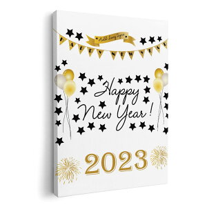A[gpl G G  IׂTCY 420×594 mm A2 _  ʐ^ tHg CeA  017120  HAPPY NEW YEAR VN p[eB@@D