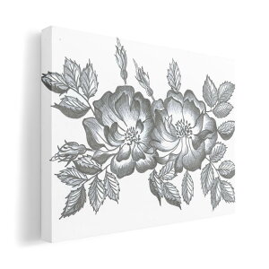 アートパネル 絵 絵画 飾り 選べるサイズ 420×297 mm A3 モダン 玄関 写真 フォト インテリア おしゃれ 023753 花 フラワー 鉛筆画