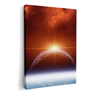 アートパネル 絵 絵画 飾り 選べるサイズ 420×297 mm A3 モダン 玄関 写真 フォト インテリア おしゃれ 006717 宇宙 太陽 星