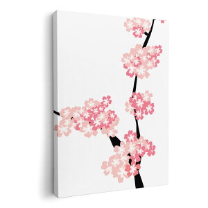 アートパネル 絵 絵画 飾り 選べるサイズ 420×297 mm A3 モダン 玄関 写真 フォト インテリア おしゃれ 009524 フラワー 桜 ピンク