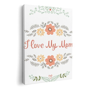 アートパネル 絵 絵画 飾り 選べるサイズ 420×297 mm A3 モダン 玄関 写真 フォト インテリア おしゃれ 015337 母の日 バラ 花 母 カーネーション 英字