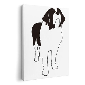 アートパネル 絵 絵画 飾り 選べるサイズ 420×297 mm A3 モダン 玄関 写真 フォト インテリア おしゃれ 016073 犬　かっこいい　ボーダーコリー
