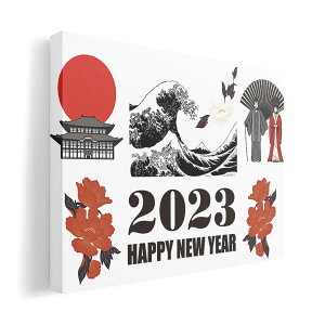 アートパネル 絵 絵画 飾り 選べるサイズ 210×297 mm A4 モダン 玄関 写真 フォト インテリア おしゃれ 030129 正月 福 寿 浮世絵