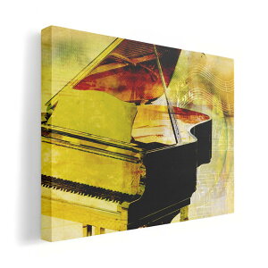 アートパネル 絵 絵画 飾り 選べるサイズ 210×297 mm A4 モダン 玄関 写真 フォト インテリア おしゃれ 008287 音符 楽譜 ピアノ