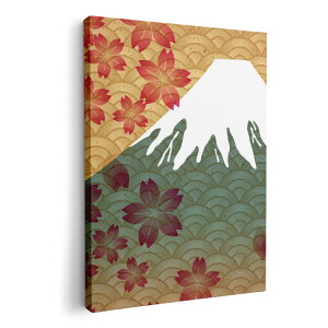 アートパネル 絵 絵画 飾り 選べるサイズ 210×297 mm A4 モダン 玄関 写真 フォト インテリア おしゃれ 011474 和風 和柄 富士山