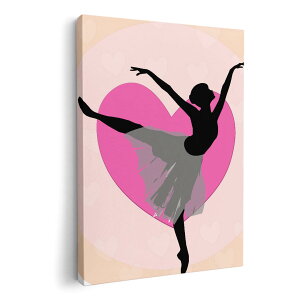 アートパネル 絵 絵画 飾り 選べるサイズ 210×148 mm A5 モダン 玄関 写真 フォト インテリア おしゃれ 003640 人物 バレエ シンプル