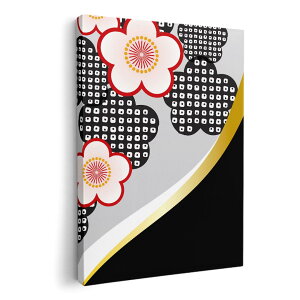 アートパネル 絵 絵画 飾り 選べるサイズ 210×148 mm A5 モダン 玄関 写真 フォト インテリア おしゃれ 005702 花 和風 和柄