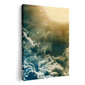 アートパネル 絵 絵画 飾り 選べるサイズ 210×148 mm A5 モダン 玄関 写真 フォト インテリア おしゃれ 005977 写真 太陽 空