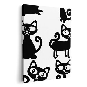 アートパネル 絵 絵画 飾り 選べるサイズ 210×148 mm A5 モダン 玄関 写真 フォト インテリア おしゃれ 006306 ねこ 猫 イラスト
